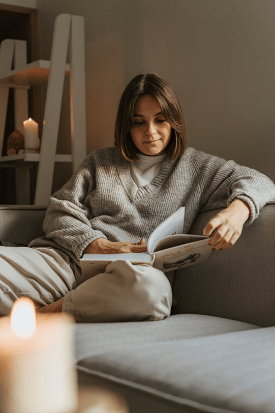 Woman reading